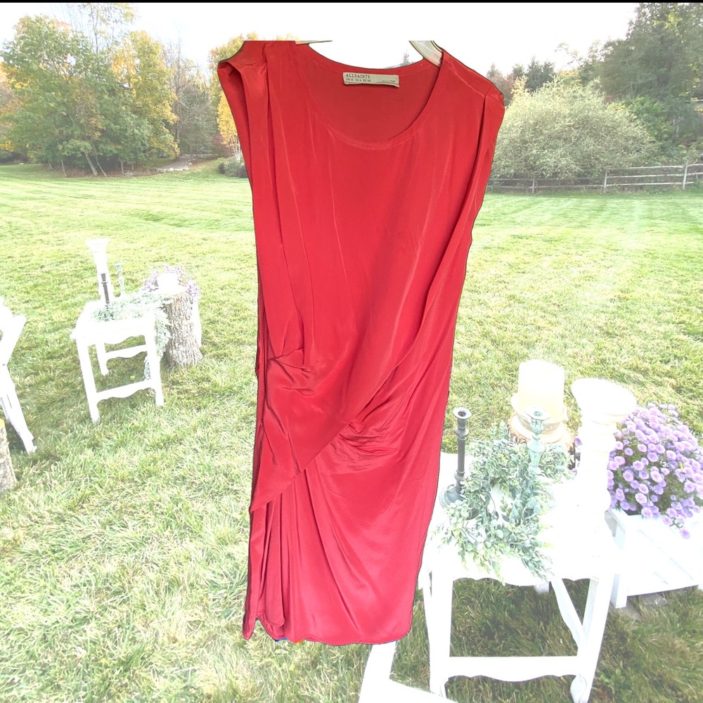 100% Silk All Saints dress!